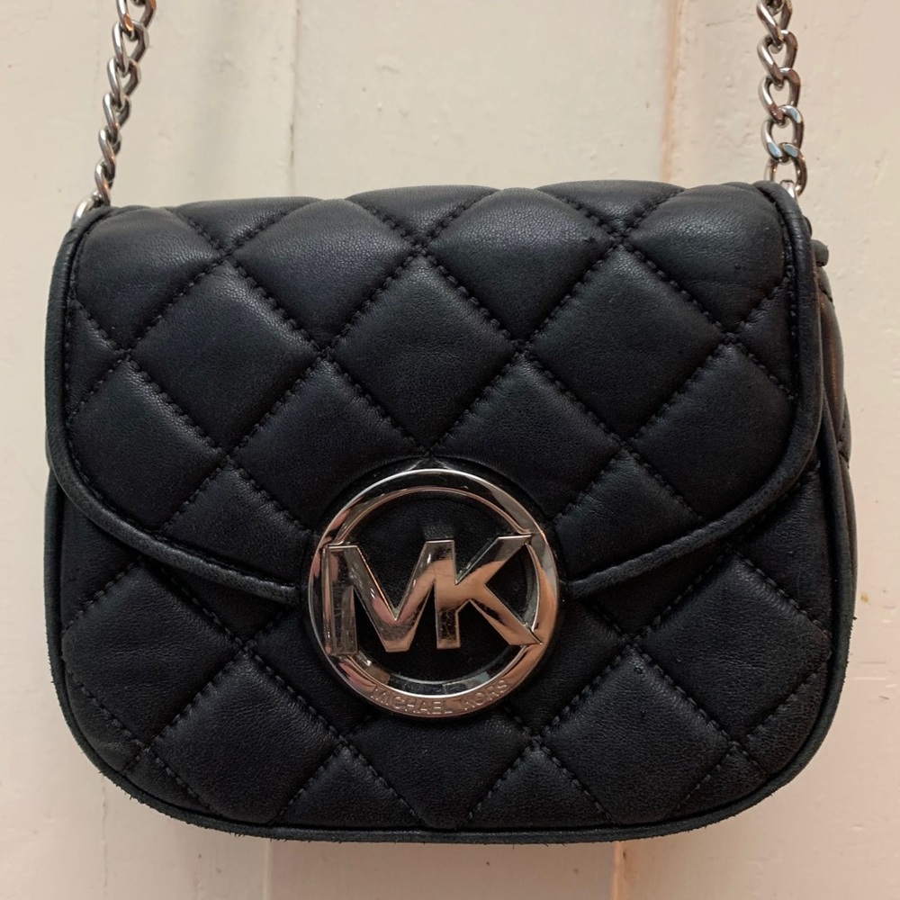 *SOLD* Michael Kors Mini Fulton Quilted Crossbody